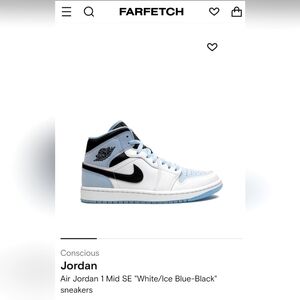 Nike Air Jordan 1 Mid SE high top sneakers